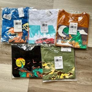 Lot of 5 - Boys Tees from Children’s Place, size small (5/6)